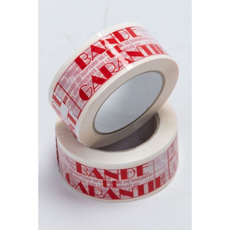 ADHESIFS MANUEL PP "BANDE DE GARANTIE" 50 x 100